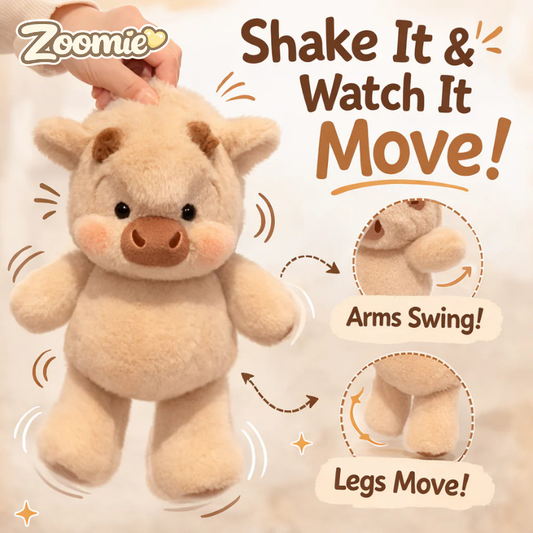 Zoomie - Running Handland Cow Plushie