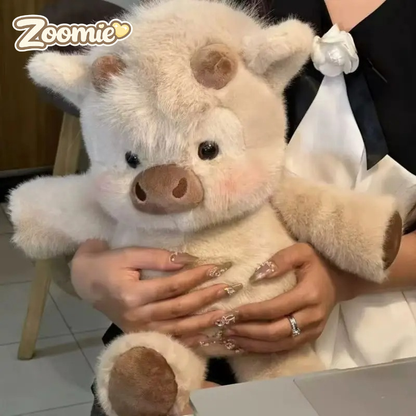 Zoomie - Running Handland Cow Plushie