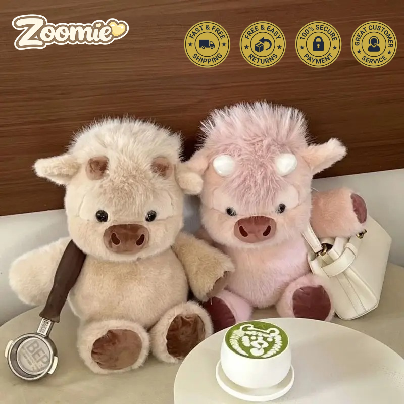 Zoomie - Running Handland Cow Plushie