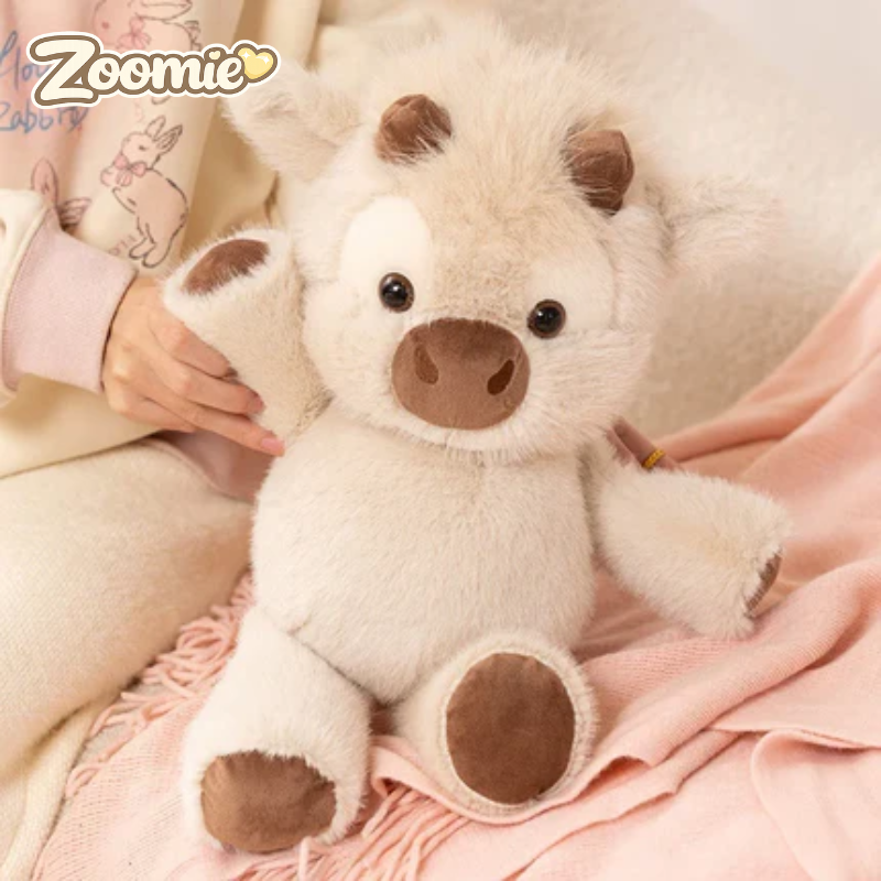 Zoomie - Running Handland Cow Plushie